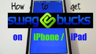 How To Get Swagbucks On iPhoneiPad [upl. by Aurelea387]