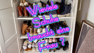 Wie viele Schuhe braucht eine Frau ❓ [upl. by Steddman]