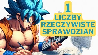 LICZBY RZECZYWISTE  SPRAWDZIAN  KLASA 1  DZIAŁ 1  Nowa MaTeMAtyka  NOWA ERA  KLASÓWKA [upl. by Spillar626]