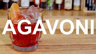 NEGRONI WEEK Agavoni Cocktail Recipe [upl. by Newhall]