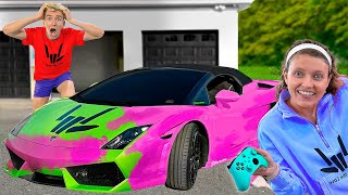 I did THIS to STEPHEN SHARERs LAMBORGHINI [upl. by Enela]