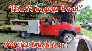 Service Truck Tour Initial setup [upl. by Aeresed934]