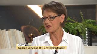 Gudrun Schyman om drömmen att få med FI i riksdagen  Nyhetsmorgon TV4 [upl. by Debra566]