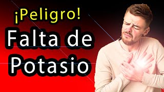 10 SÍNTOMAS De Falta De POTASIO Deficiencia de potasio poco potasio hipopotasemia hipokalemia [upl. by Noicpesnoc]