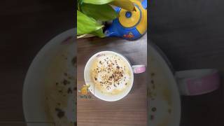 कॉफ़ी लातेকফি লাটেHomemade Coffee Latte Recipe Short shorts [upl. by Nnazus]