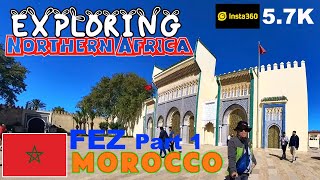 FEZ MOROCCO EXPLORED Ep 1 insta360 africa fezmorocco [upl. by Inavoj]