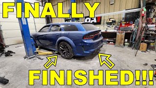 Building the Ultimate Station Wagon  Charger Magnum Hellcat  1000HP Hellwagon  Pt 100 [upl. by Ahcsim]