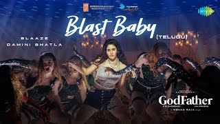 Blast Baby  Video Song  God Father  Megastar Chiranjeevi  Salman Khan  Thaman S  Mohan Raja [upl. by Tihor]