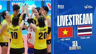 🛑 TRỰC TIẾP  VIỆT NAM vs THÁI LAN  Tuần 1  Giải bóng chuyền nữ SEA VLeague 2024 [upl. by Elvyn25]