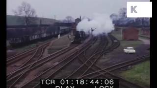 1960s UK Trains Marylebone Station [upl. by Nauwtna]