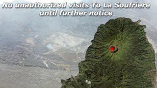 St Vincent Is La Soufriere Volcano Going To Erupt Again Visitors Told Stay Away [upl. by Yadsendew289]