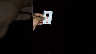 CARDISTRY 💞😱👌🔥CARD MAGIC CARD VANISH shorts viral trending [upl. by Lithea]