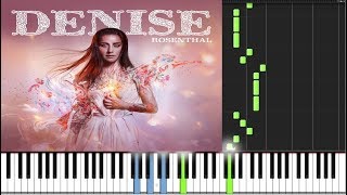 Isidora  Denise Rosenthal PIANO TUTORIAL [upl. by Ahsito82]