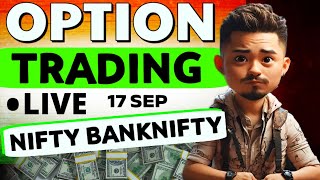 🔴 17 SEP LIVE Trading NIFTY amp BANKNIFTY  Intraday Scalping  Options Trading LIVE trading nifty [upl. by Pisarik]