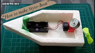 How to make Styro Boat [upl. by Anahcar446]