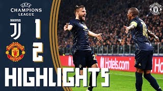 Highlights  Juventus 12 Manchester United  Mata freekick inspires late comeback victory [upl. by Mame887]