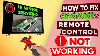 How Fix TCL Android TV Remote IR Sensor Module Card  Remote control not working [upl. by Deuno268]