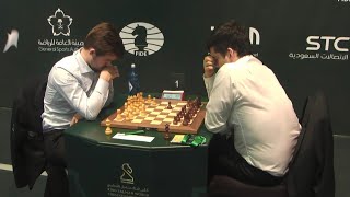 MAGNUS VS NEPO  World Rapid Chess [upl. by Auqinimod862]