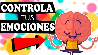 ¿Cómo CONTROLAR las EMOCIONES  8 TÉCNICAS de AUTOCONTROL  Psicología en 5 minutos Ψ [upl. by Oidiple309]