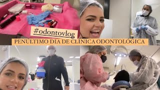 PENÚLTIMO DIA DE CLÍNICA ODONTOLÓGICA odontovlog  Alexia Nogueira [upl. by Ekalb53]