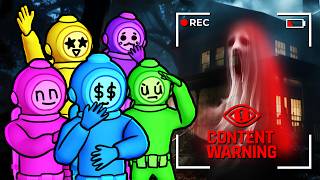 We go GHOST HUNTING in Content Warning [upl. by Prevot]