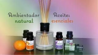 Ambientador con Aceites Esenciales 100 Natural  de larga duracion [upl. by Kazimir]