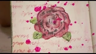 Mixed Media Techniques with Gelatos Donna Downey Series [upl. by Winston]