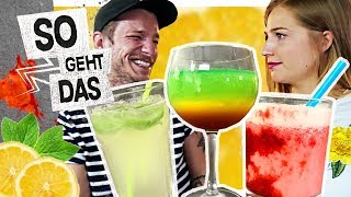 Die absolut BESTEN ALKOHOLFREIEN COCKTAILS zum SELBER machen  So Geht Das [upl. by Saixela597]