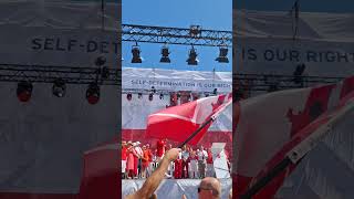 10092024🇬🇮🇬🇧 🤍 GIBRALTAR NATIONAL DAY ❤️ [upl. by Aminta]