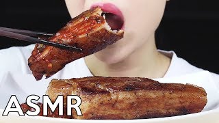 ASMR PORK BELLY CHUNK Big Bite Eating Sounds 통삼겹살 리얼사운드 먹방 [upl. by Aissilem191]