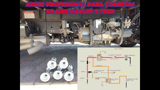 DIAGRAMA PARA CONECTAR CORNETAS DE AIRE HADLEY TREN SISTEMA AUTOMATIZADO INDEPENDIENTE [upl. by Sabrina582]