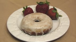 Strawberry Glazed Doughnuts  Lynns Recipes [upl. by Eahsan]