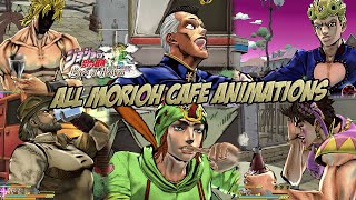 JoJos Bizarre Adventure Eyes of Heaven  All Morioh Cafe Deux Magots Animations [upl. by Adelaide]