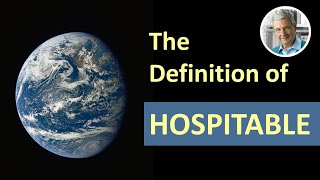 What is the Definition of HOSPITABLE Illustrated Example [upl. by Knudson392]