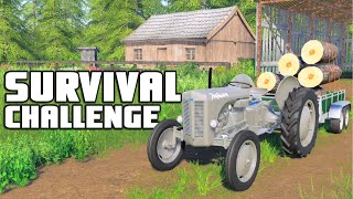 STARTING WITH NO MONEY 0  Survival Challenge  Episode 1 [upl. by Wun999]