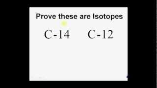 Solving Isotopes in Atoms Protons Neutrons amp Different Forms of the Same Element [upl. by Eiramanin]