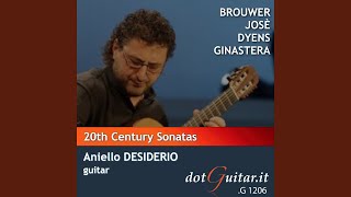 LBrouwer Sonata  1 Fandangos Y Boleros [upl. by Mellitz]