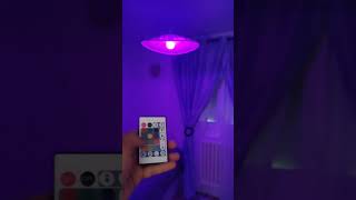 Lampe Led avec télécommande [upl. by Oirifrop]