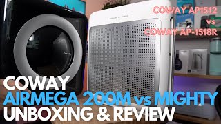 Coway Airmega 200M vs Coway Mighty AP1512HH Air Purifier  How do they compare [upl. by Ahsilet]