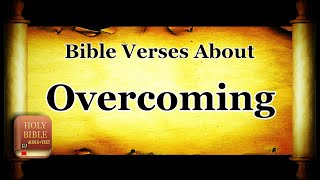 Bible Topics Scripture Verses About Overcoming  Holy Bible KJV Read Along HD 4K Audio Text [upl. by Piers604]