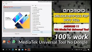UNLOCK BYPASS FRP 2022 VIVO Y53S 100 work [upl. by Takken983]