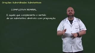 Oração Subordinada Substantiva Completiva Nominal [upl. by Radke]