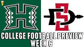 Hawaii Rainbow Warriors vs San Diego State Aztecs Prediction  Week 6 College Football  10524 [upl. by Noraj]