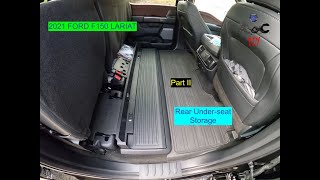 2021 Ford F150 Lariat Partitioned Lockable Storage Part II [upl. by Sarad]