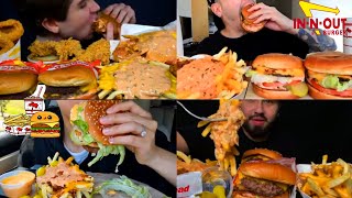 ASMR BEST EATING INNOUT MUKBANG VIDEO COMPILATIONS  TASTY BITES MUKBANG FOODS  FOODUSBANG [upl. by Dearr]