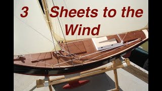 RC Sailing  Tacking Flyers Headsails  How it works [upl. by Eigram343]