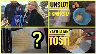 Zayıflatan Vlog  Unsuz Yağsız Ekmek Yaptım🥖 Zayıflamak isteyenler bugünkü vlogda [upl. by Gordy586]