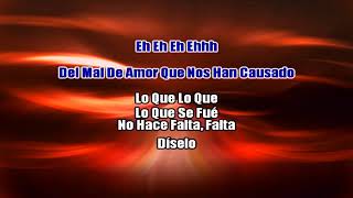 ♫ KARAOKE ™ Sigueme y Te Sigo Daddy Yankee [upl. by Lymann]