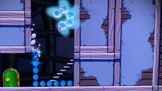 Meringue Clouds Spinning Spirit HouseAll Star Coins and Secret ExitNew Super Mario Bros U Deluxe [upl. by Ennairek]