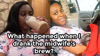 Midwifes Brew Labor Induction VLOG  It Worked Too Fast This Time [upl. by Sane490]